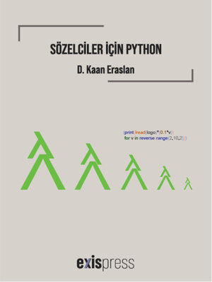 cover image of Sözelciler için Python
